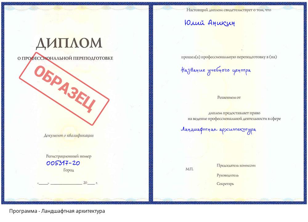 Ландшафтная архитектура Печора